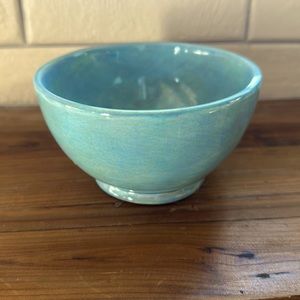 Aletha Soule Blue Bowl 1991 Numbered 96